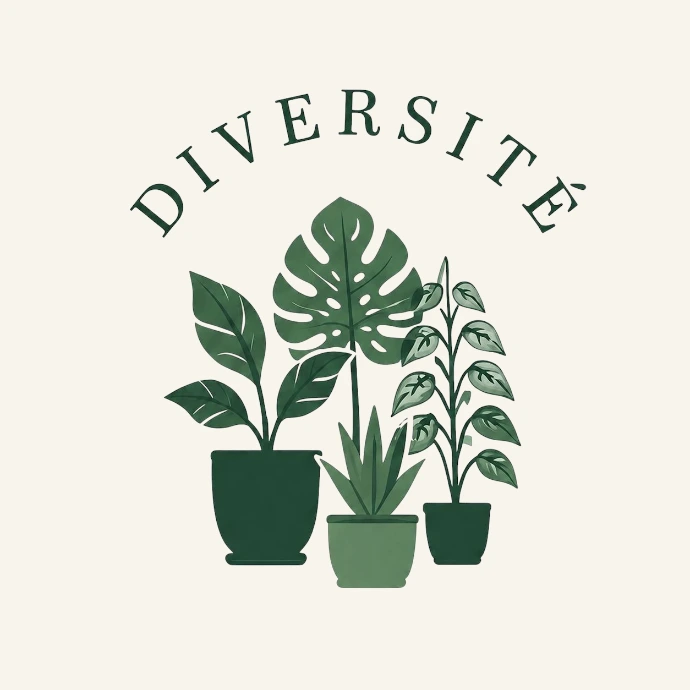 Icône diversité des espèces de plantes rares