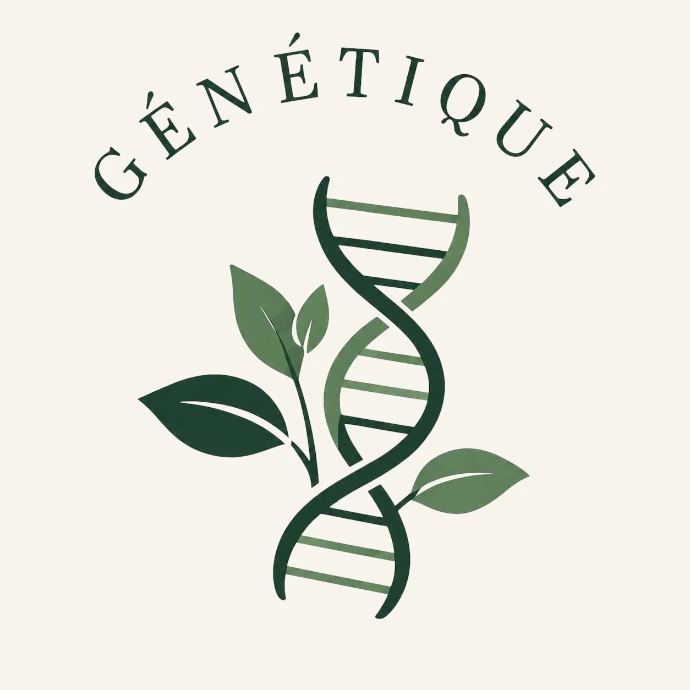 Icône génétique et variétés rares de plantes
