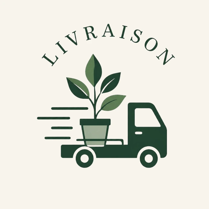Icône livraison soignée des plantes